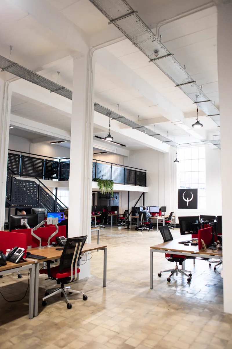 Open-plan office fit-out